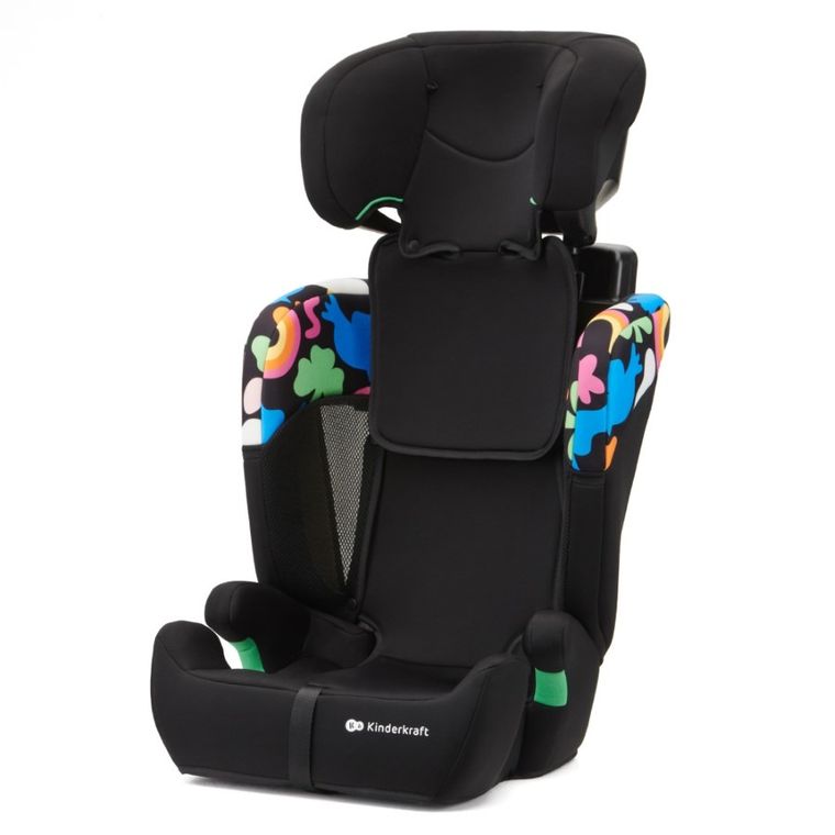 Kinderkraft, Comfort Up, I-size, scaun auto, 76-150 cm, Happy Shapes