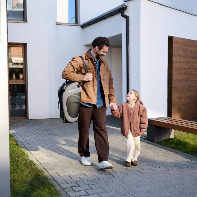 Kinderkraft, FIX2GO, i-Size, scaun auto, Navy, 76-150 cm