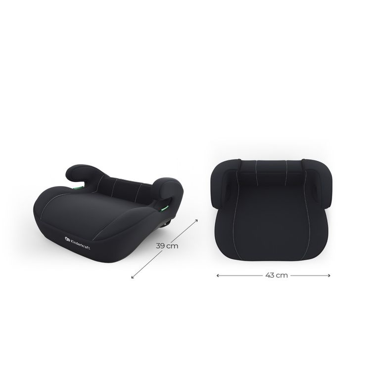 Kinderkraft, I-Spark 2 Plus, i-Size, scaun auto, black, 100-150 cm