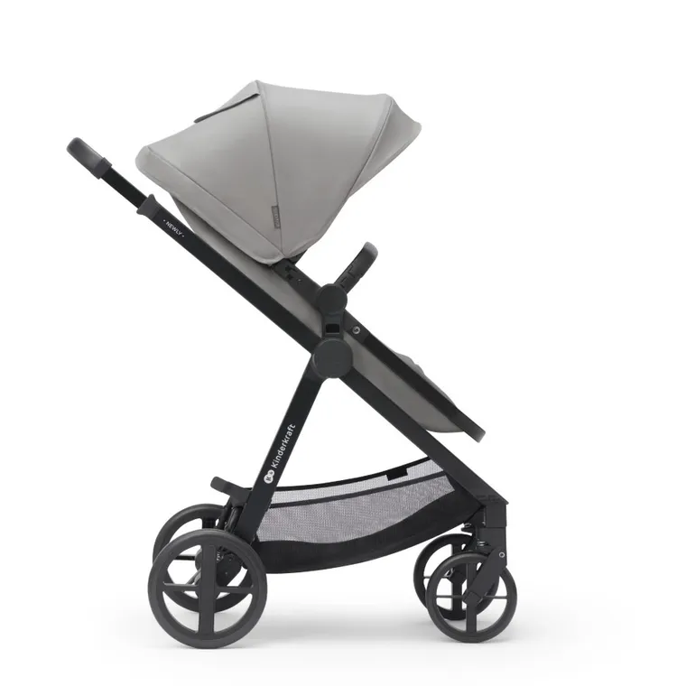 Kinderkraft, Newly 3in1 Mink Pro, carucior multifunctional 3in1, Moonlight Grey