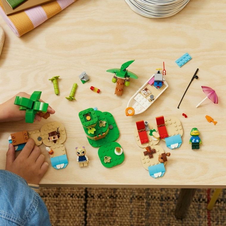 LEGO Animal Crossing, Turul de insula in barca al lui Kapp'n, 77048