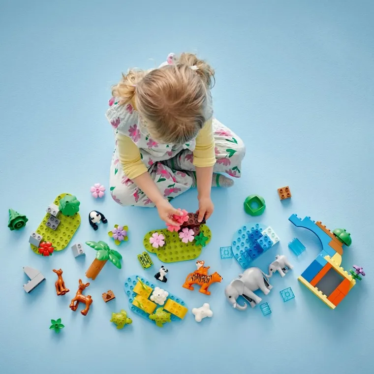 LEGO DUPLO, Familii de animale salbatice 3 in 1, 10446