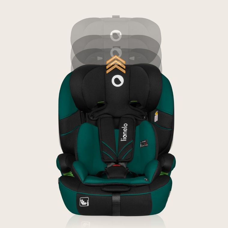 Lionelo, Levi One i-Size, scaun auto, Green Forest, 76-150 cm