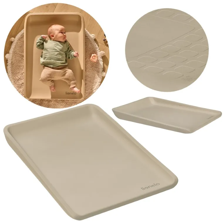 Lionelo, Megs, saltea multifunctionala pentru schimbat, Beige Sand
