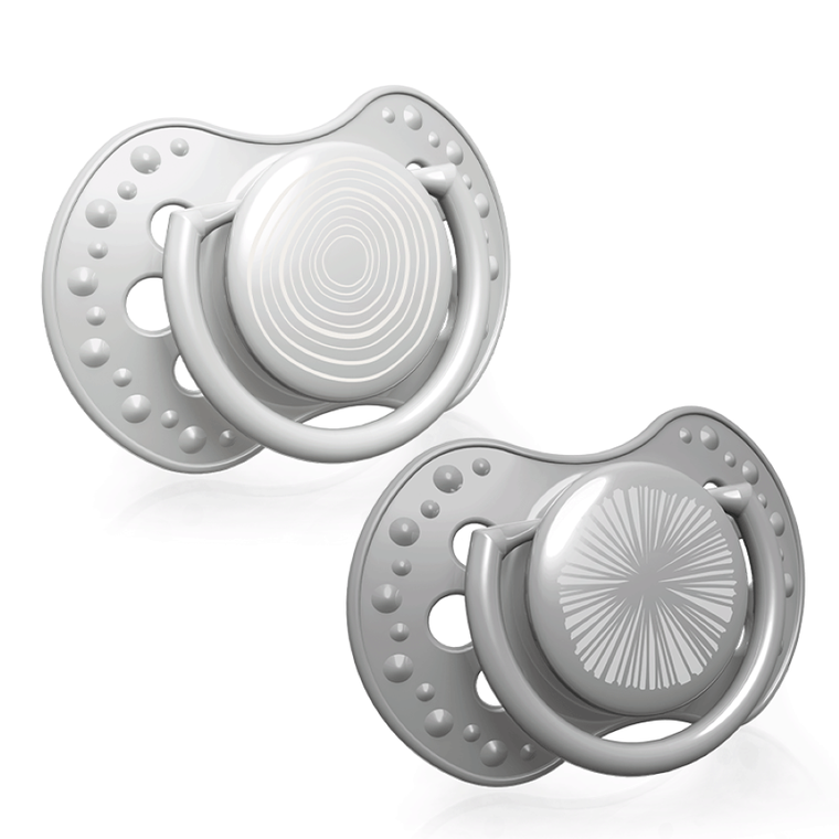 Lovi, Harmony Boy, suzeta dinamica din silicon, 6-18 luni, 2 buc.