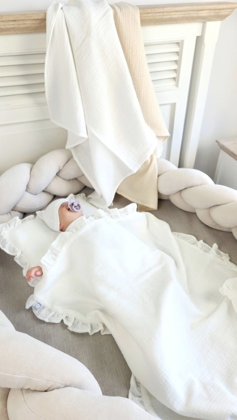 MimiNu, scutece din muselina, 80-80 cm, 2 buc.