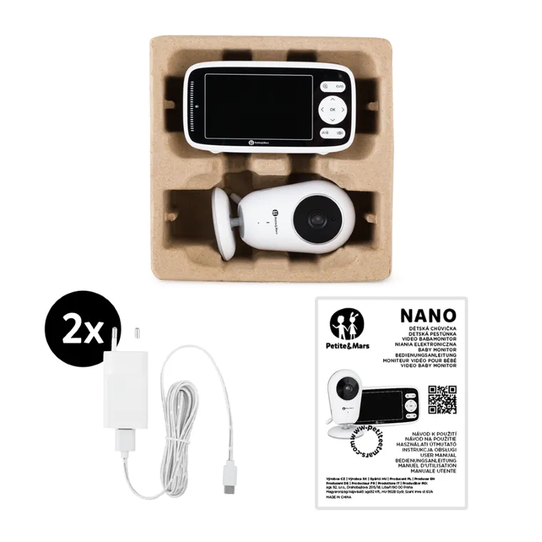 Petite&Mars, Baby Monitor NANO 4.0