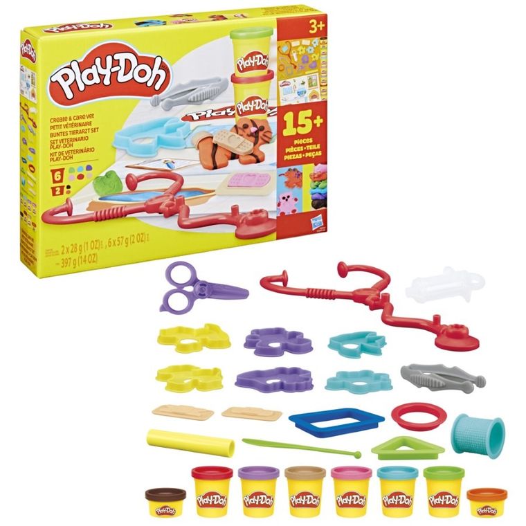 Play-Doh, Mic veterinar, set creativ