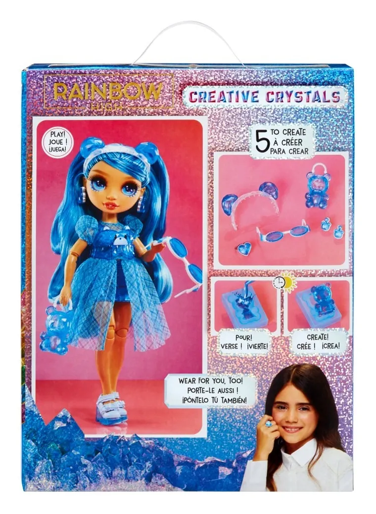 Rainbow High, Creative Crystals, Skyler, papusa fashion