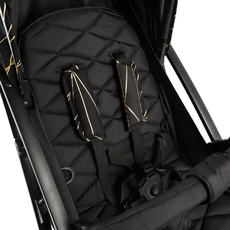 Smiki, Thunder Pro, carucior sport, negru-auriu