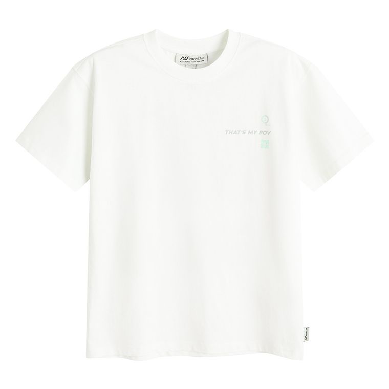 Tricou oversize cu imprimeu pe spate NOWEAR