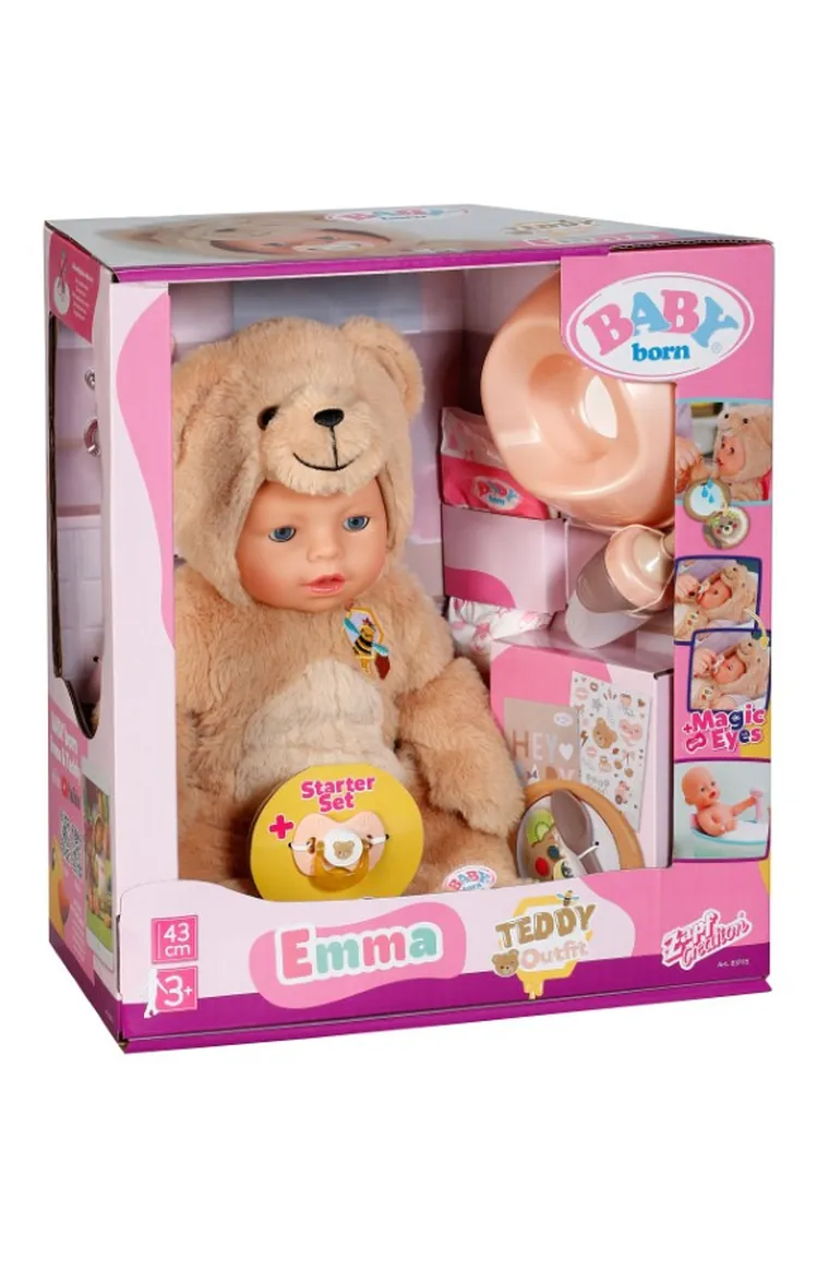 Baby Born, papusa Emma, 43 cm