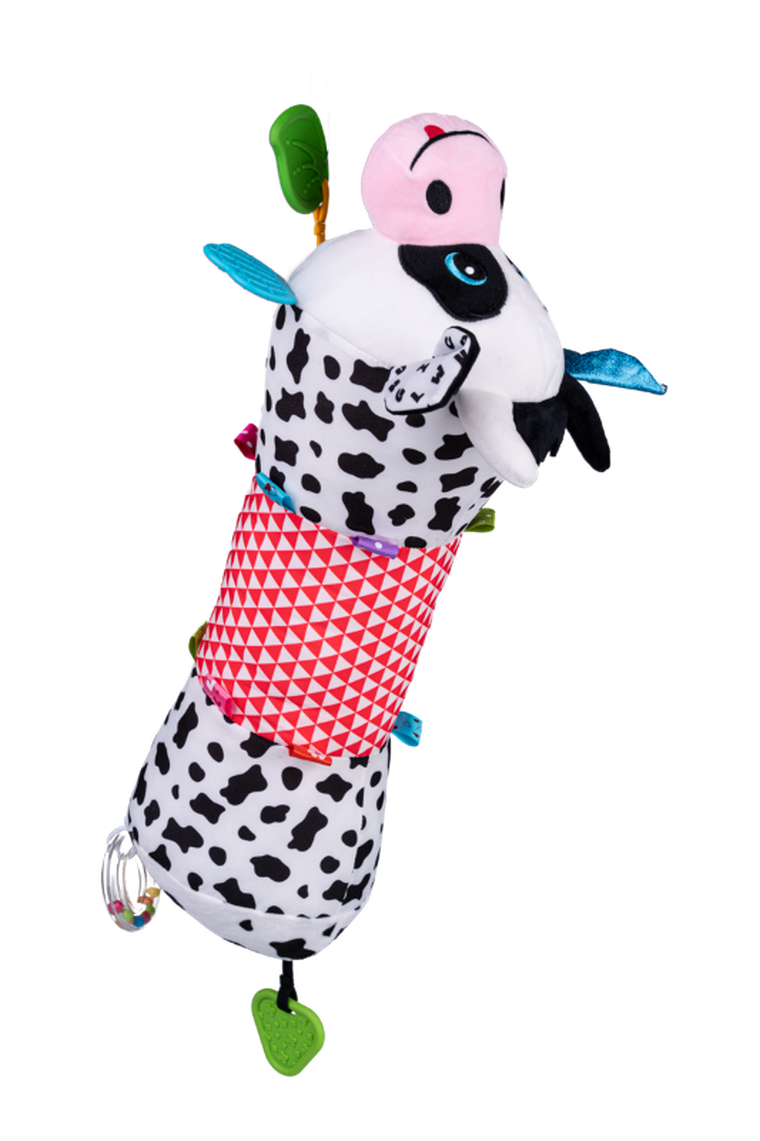 Balibazoo, Vacuta in forma cilindrica, agatatoare, jucarie pentru bebelusi