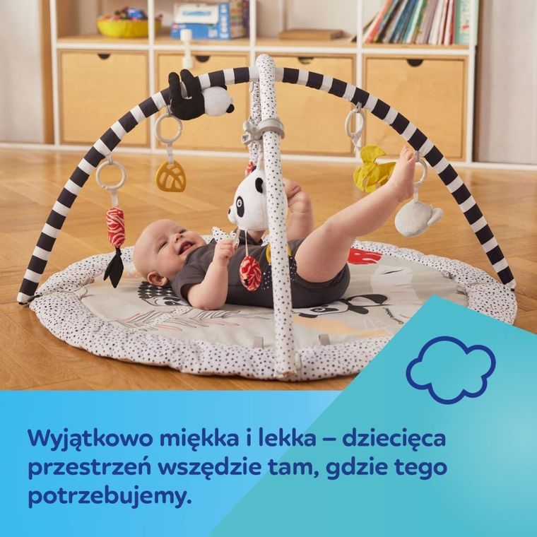 Canpol babies, BabiesBoo, covoras educativ senzorial cu oglinda