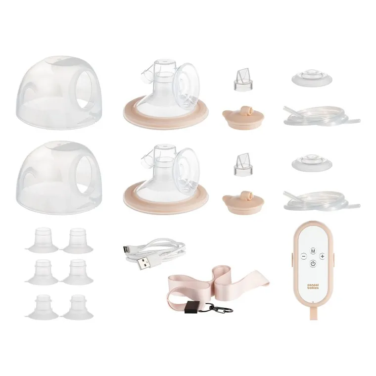 Canpol babies, MilkShell, pompa de san tip scoica dubla si mobila