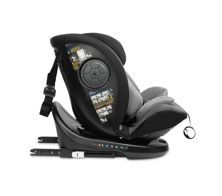 Caretero, Mokki i-Size, scaun auto, 40-150 cm, Grey