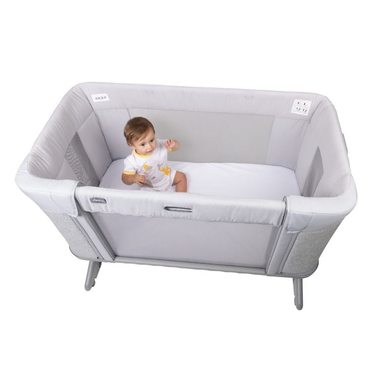 Chicco, Co-Sleeping Next2me, Forever, patut atasabil, Ash Grey