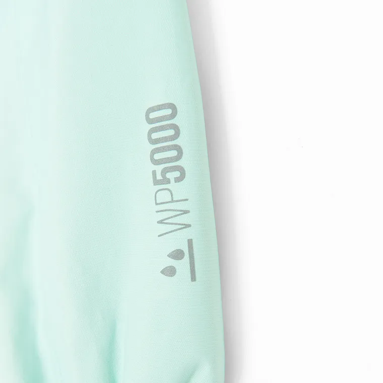 Cool Club, Geaca de ploaie cu gluga pentru fete, turcoaz