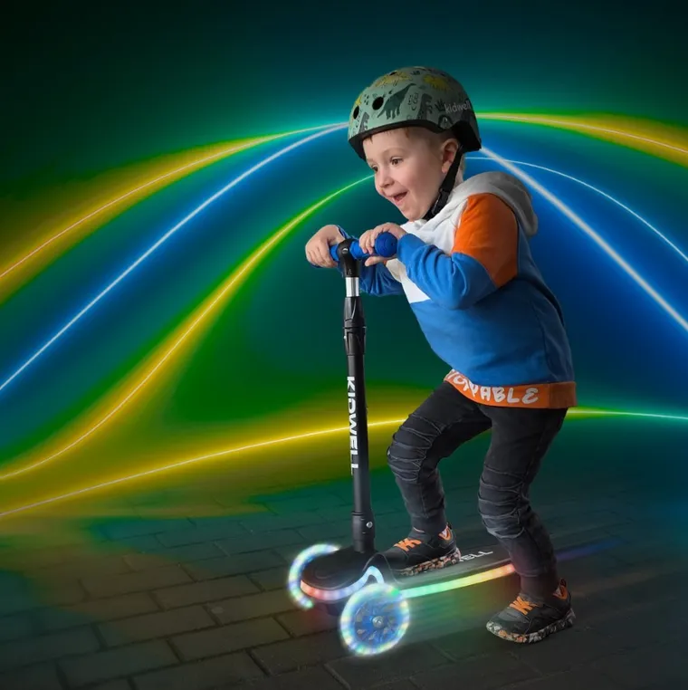 Kidwell, Lumo, trotineta cu 3 roti, albastru