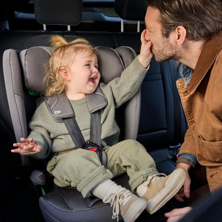 Kinderkraft, FIX2GO, i-Size, scaun auto, Green, 76-150 cm