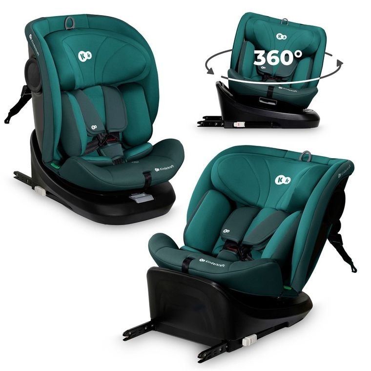Kinderkraft, I-Grow, scaun auto, 40-150 cm, Green