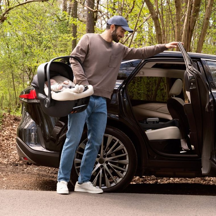 Kinderkraft, I-Lite, scaun auto, Graphite Black, 40-86 cm