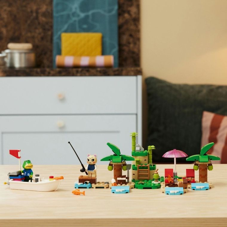 LEGO Animal Crossing, Turul de insula in barca al lui Kapp'n, 77048