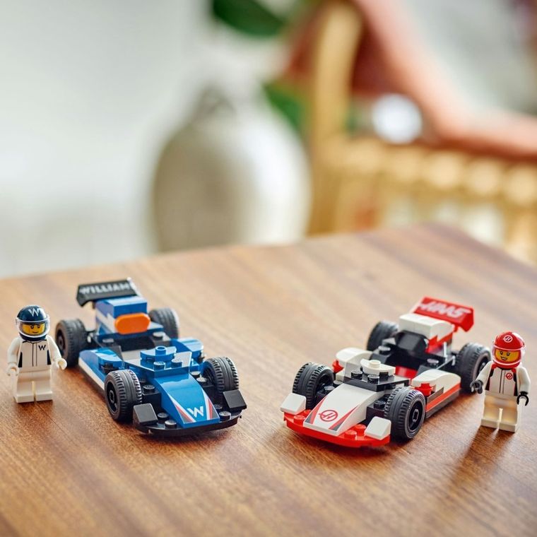 LEGO City, Masini de curse F1 Williams Racing si Haas F1, 60464