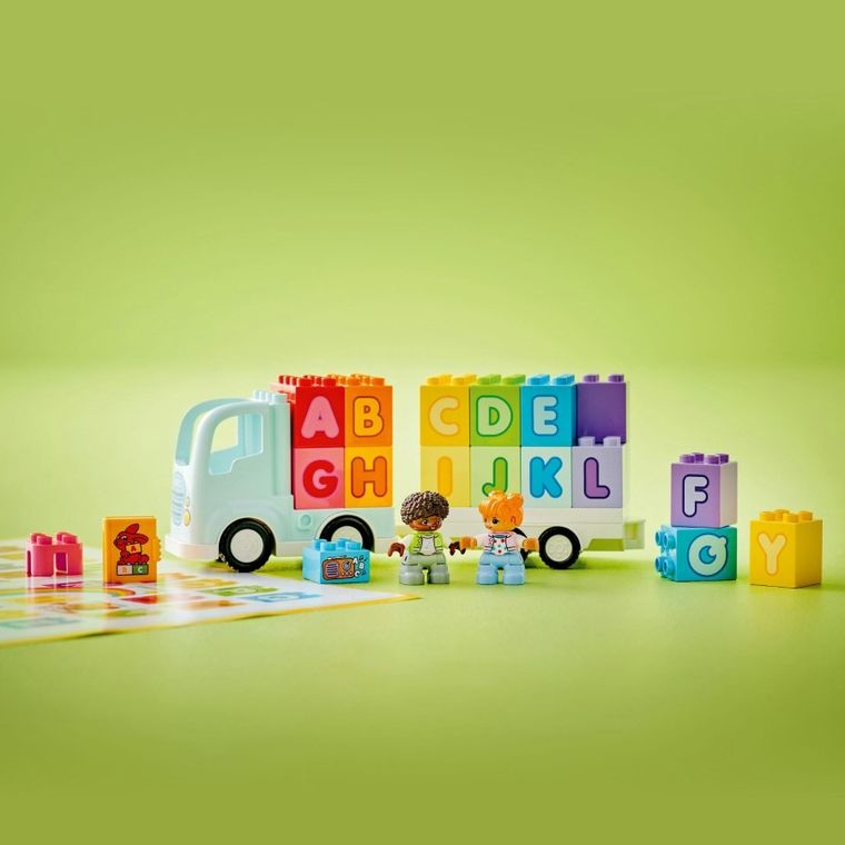LEGO DUPLO, Camion cu alfabet, 10421
