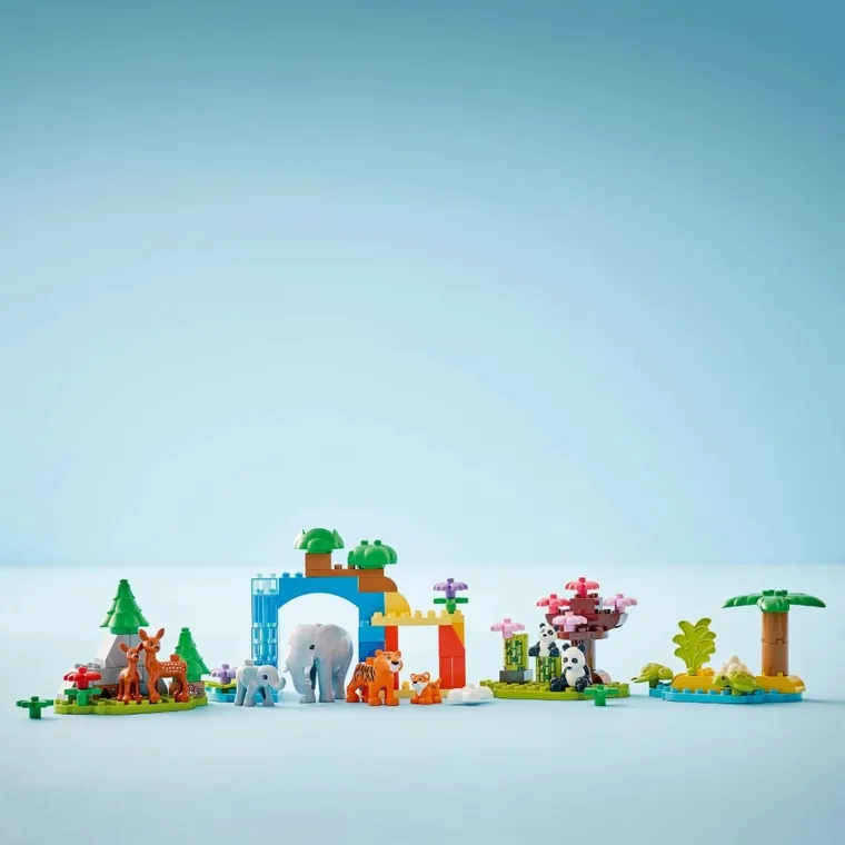 LEGO DUPLO, Familii de animale salbatice 3 in 1, 10446