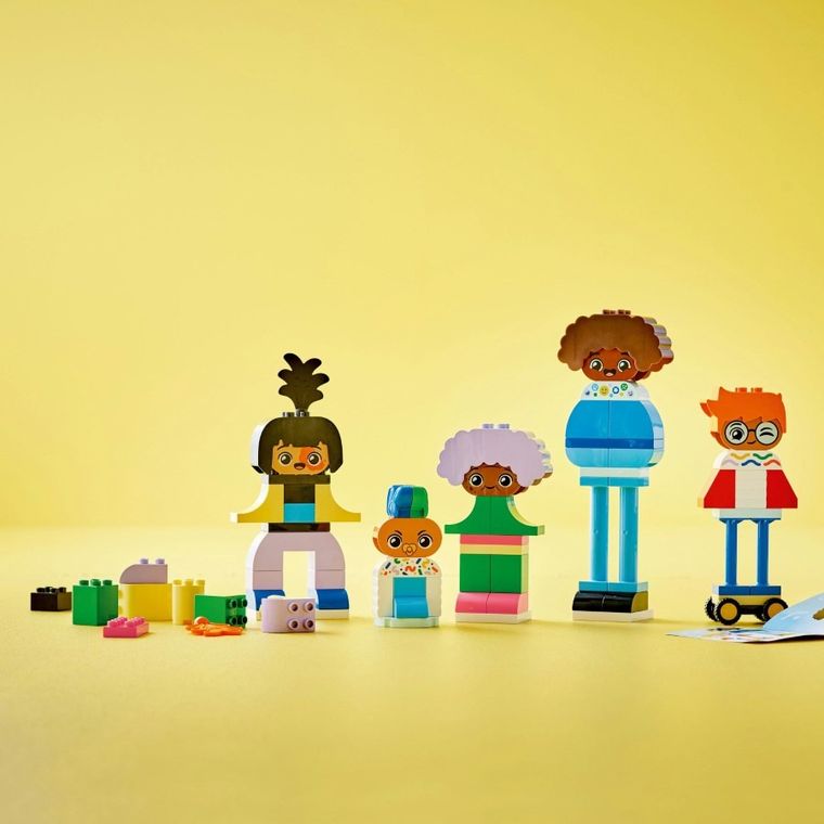 LEGO DUPLO, Oameni construibili cu emotii mari, 10423