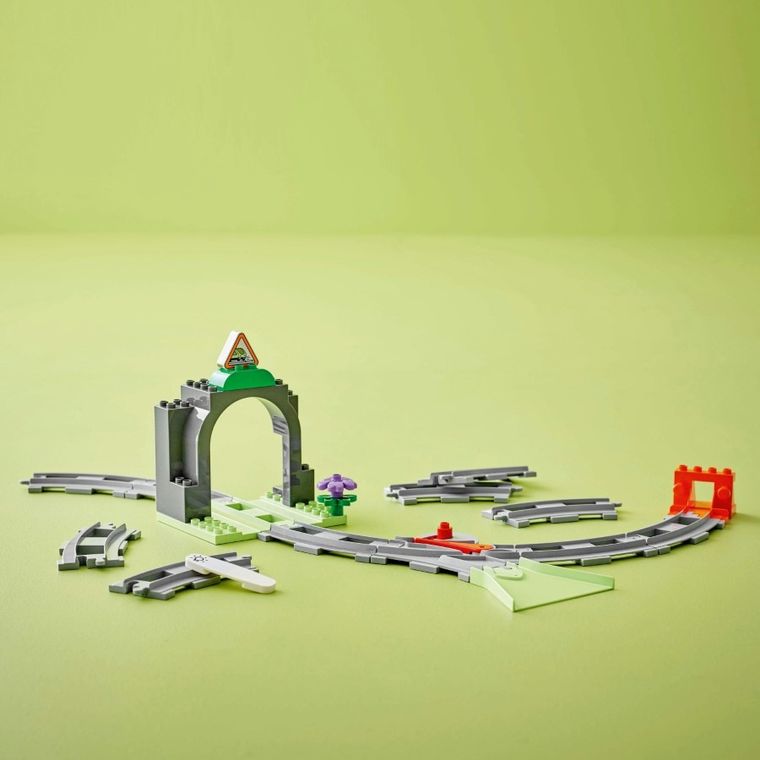 LEGO DUPLO, Set de extindere Tunel si sine de cale ferata, 10425