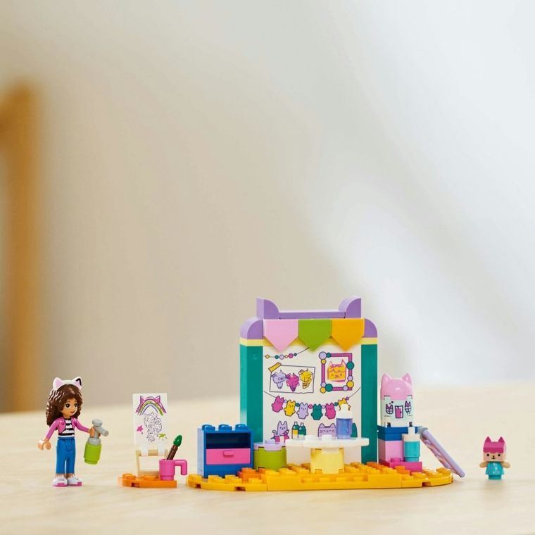 LEGO Gabby's Dollhouse, Creatii mestesugite cu Bebe Cutiuta, 10795