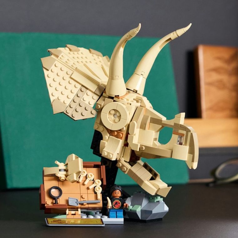 LEGO Jurassic World, Fosile de dinozaur: craniu de Triceratops, 76969