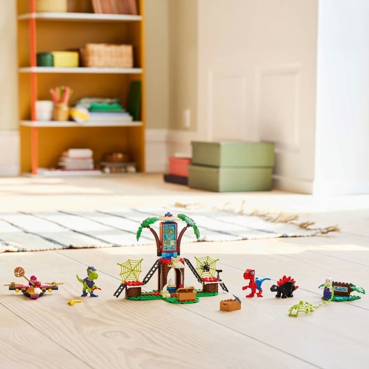 LEGO Marvel, Infruntarea dintre dinozaurii Spidey si Gobby la casa-sediu din copac, 11200