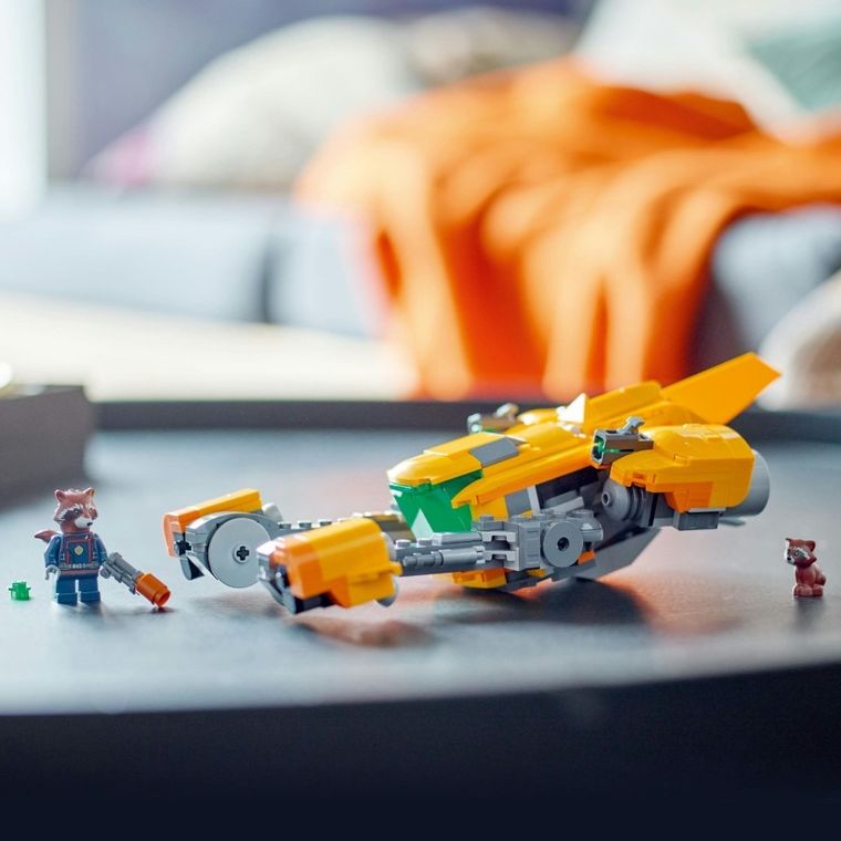 LEGO Marvel, Nava lui Baby Rocket, 76254