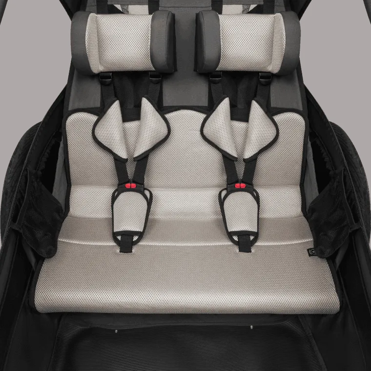 Lionelo, Cama, remorca bicicleta, Grey Graphite