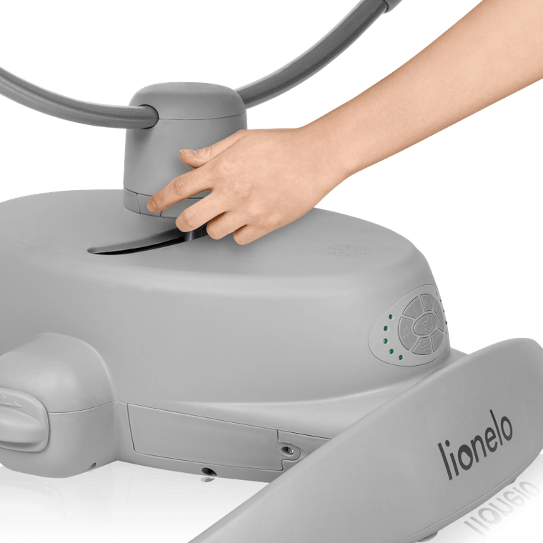 Lionelo, Mell, leagan ergonomic, Grey Stone