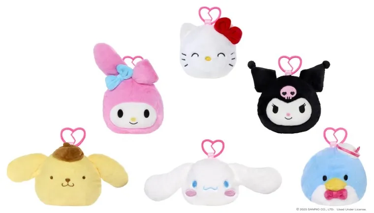 L.O.L. Surprise, Loves Hello Kitty, Reversible Plush, mini papusa intr-o cutie de plus, 1 buc.