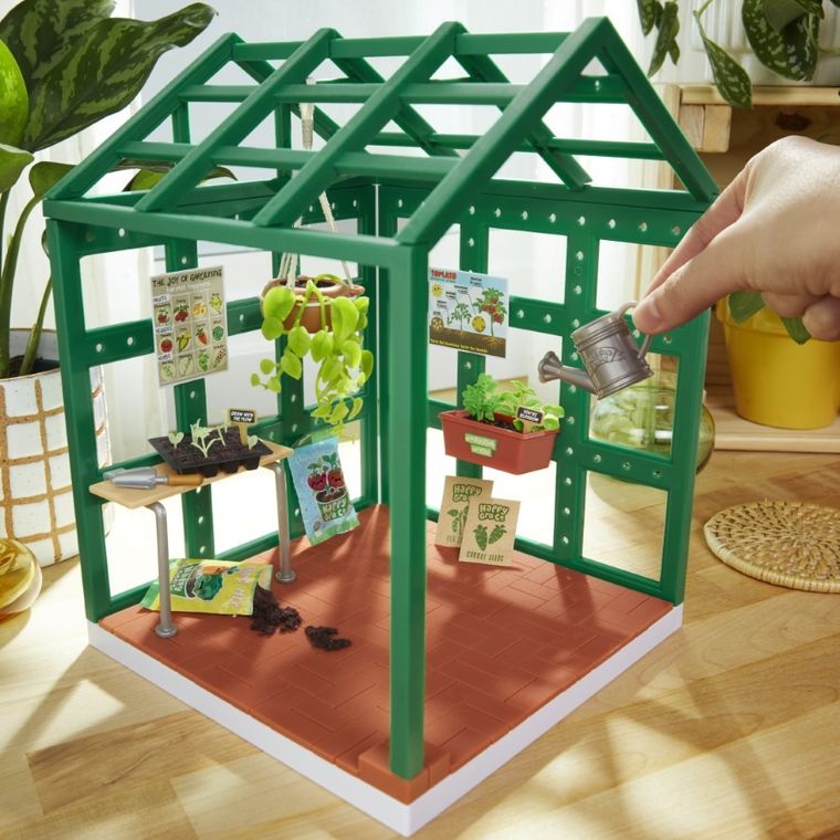 MGA's Miniverse, Spaces, Starter Pack Greenhouse, set de joaca