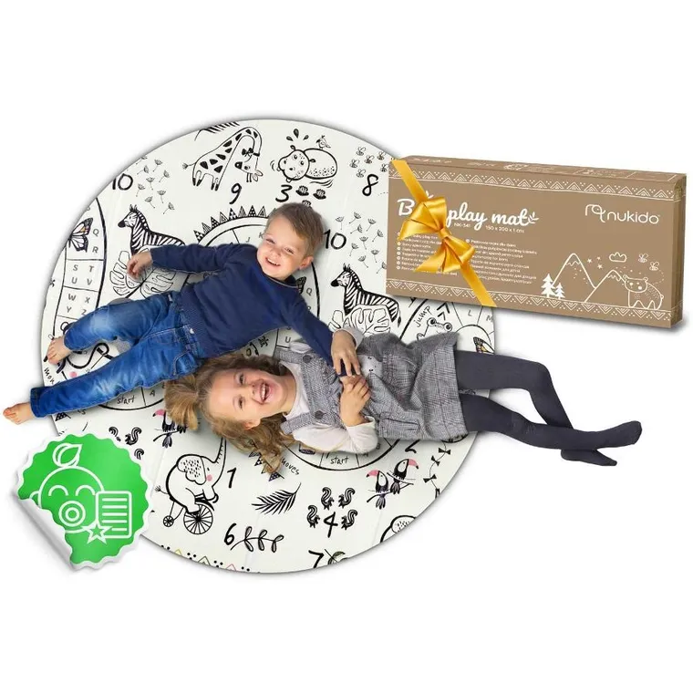 Nukido, covoras, tatami pliabil din spuma, 200-150-1 cm