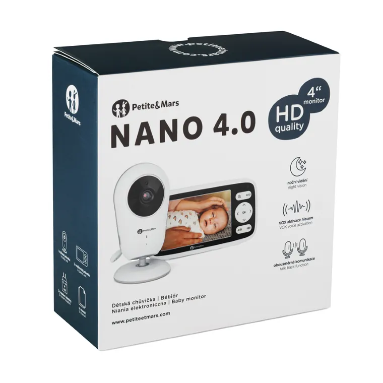 Petite&Mars, Baby Monitor NANO 4.0