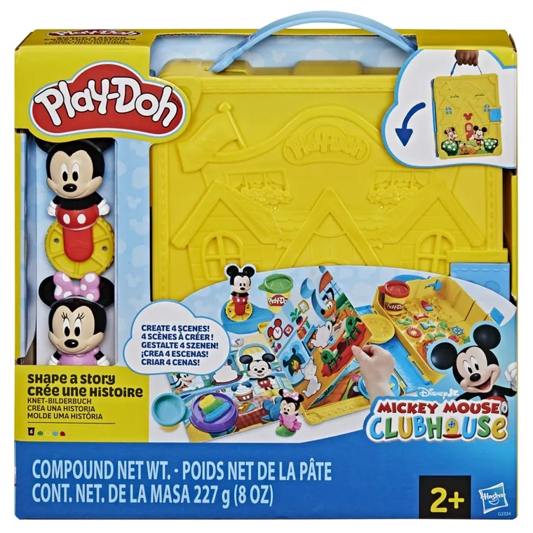 Play-Doh, Disney Jr, Mickey Mouse & Minnie Mouse, Shape a Story, set creativ