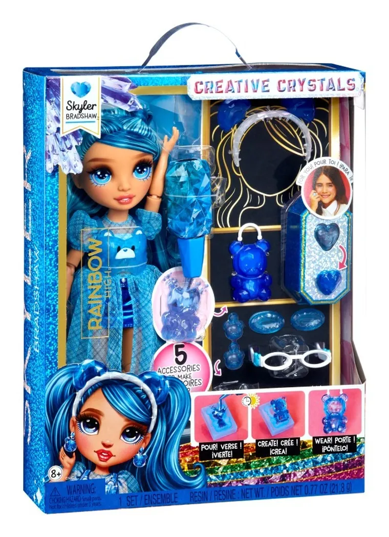 Rainbow High, Creative Crystals, Skyler, papusa fashion