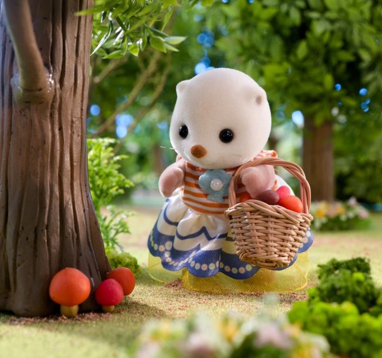 Sylvanian Families, Familia vidrelor de mare, set de figurine, 5803