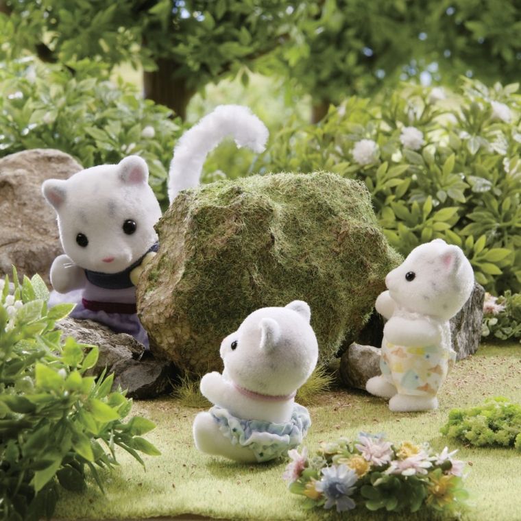 Sylvanian Families, Snow Leopard Family, set de figurine, 5814