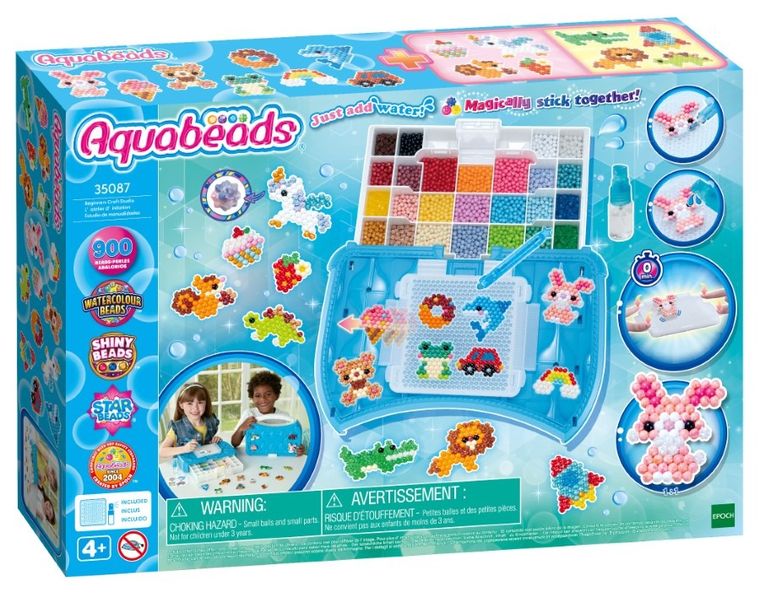 Aquabeads, Margele de apa, set de inceput, 900 elemente, 35087