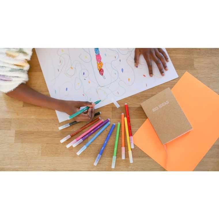 Bic, Kids, Visa, carioci, 18 culori