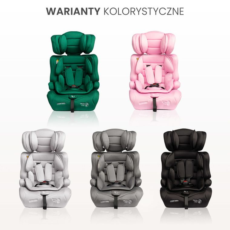 Caretero, Falcon i-Size, scaun auto, grafit, 76-150 cm