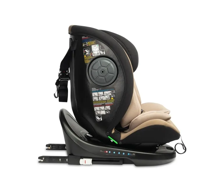 Caretero, Mokki i-Size, scaun auto, 40-150 cm, Beige